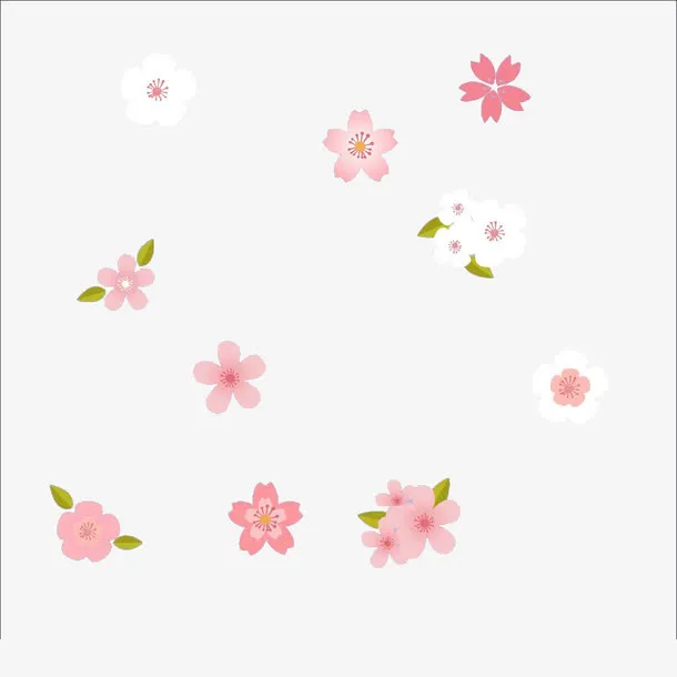 樱花图案免抠