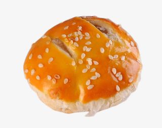 芝麻火烧素材图片免抠