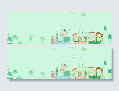 小清新卡通背景高清