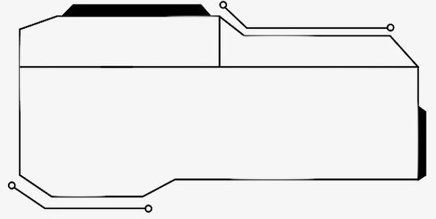 免扣图科技感的边框免抠