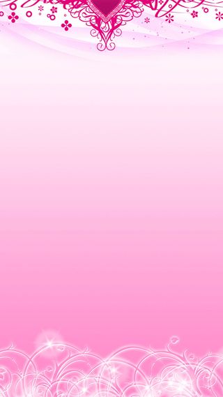 粉红色图案边框PSD分层H5背景素材高清