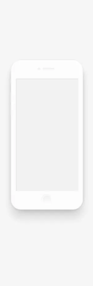 白色手机模型免抠
