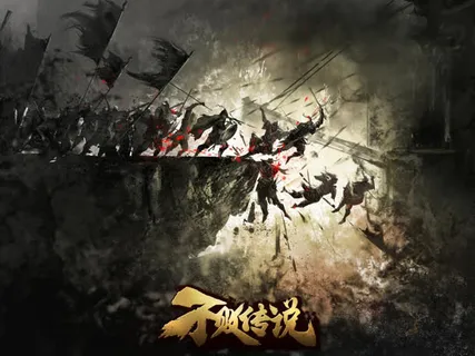 战争战斗游戏原画免抠