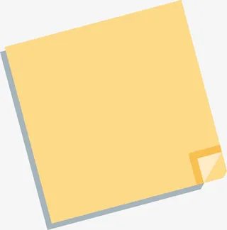 便利贴矢量图免抠