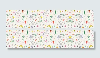 手绘卡通食材底纹设计背景高清