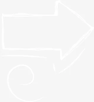 白色简约箭头免抠