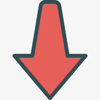 向下箭头图标免抠