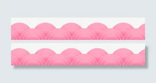 云纹，粉色，背景免抠