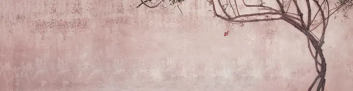枯树背景banner高清