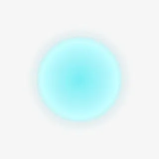 淡蓝色光晕免抠