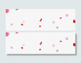 漂浮美丽花瓣免抠