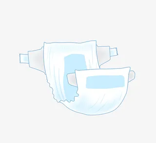 婴儿纸尿裤尿不湿一次性母婴用品免抠