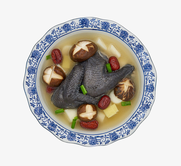 整只鸡美味乌鸡炖汤免抠