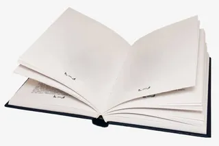 空白翻开的书本免抠