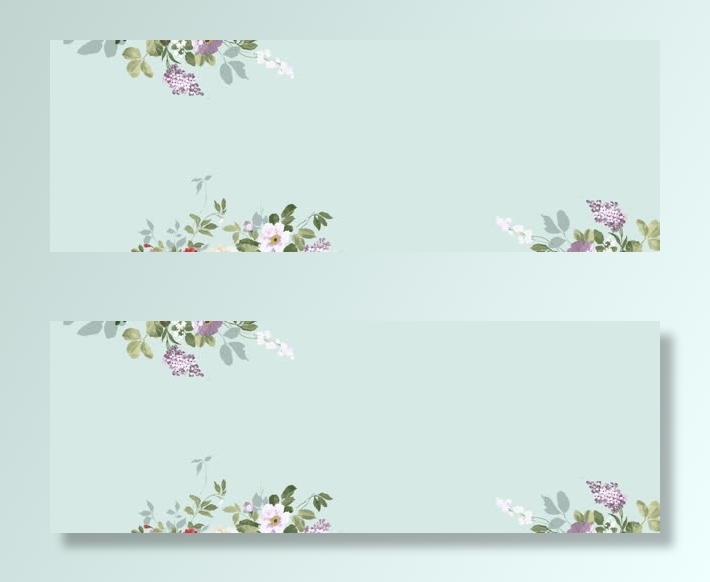 清爽花开似锦海报背景免抠