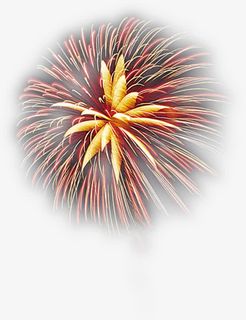 多层盛开国庆烟花免抠