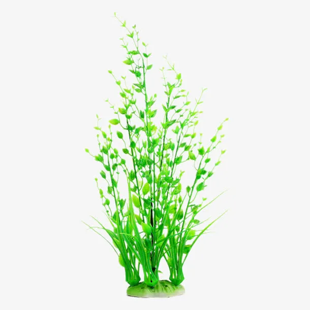 鱼缸装饰仿真大盆绿色水草免抠