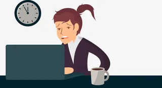 矢量图彻夜工作免抠