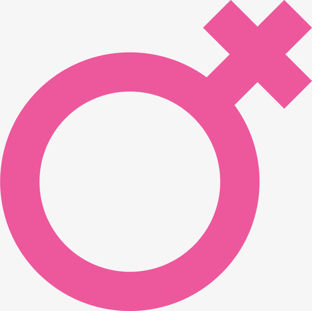 粉色关爱女性图标免抠图标元素