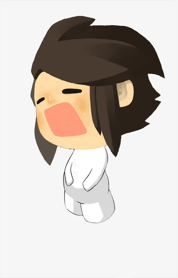 扁平化卡通形象素材免抠