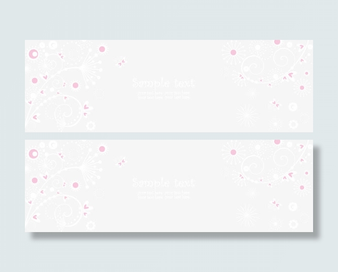 花纹背景banner