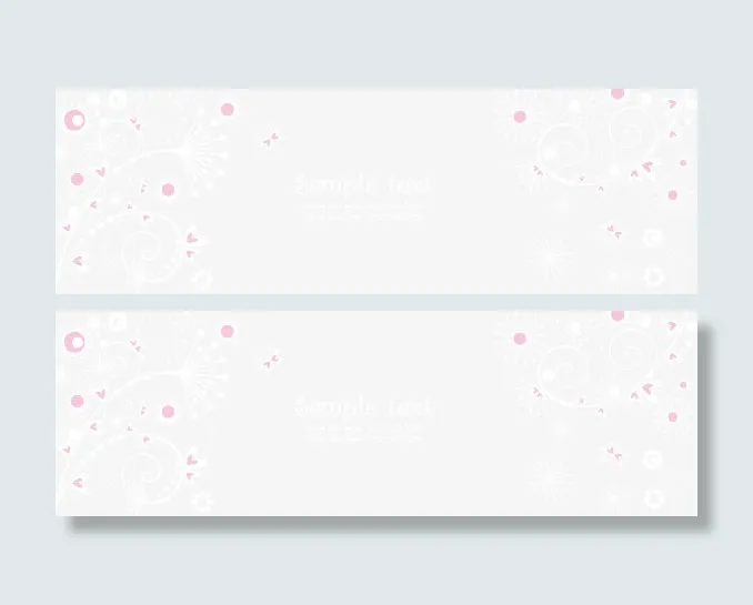 花纹背景banner