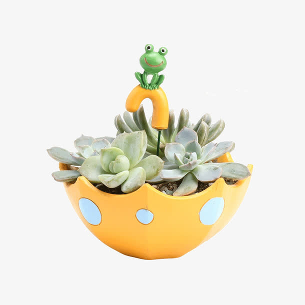 花盆小装饰摆件免抠