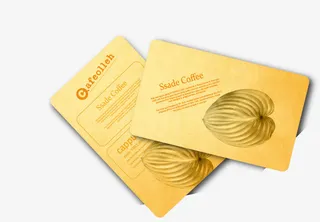 咖啡卡片装饰免抠