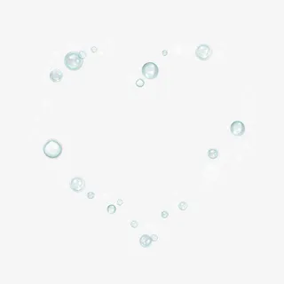 飘浮气泡免抠