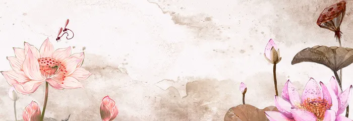 中国风背景促销banner高清