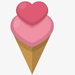 矢量甜品棒冰食物免抠