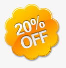 降价箭头淘宝图标素材免抠