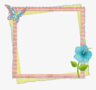 卡通边框元素免抠