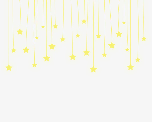 漂浮星星免抠