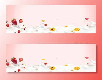 活动促销风淘宝酸奶海报高清