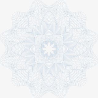 防伪团花免抠