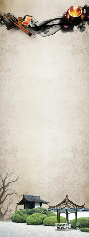 水墨中国风背景高清