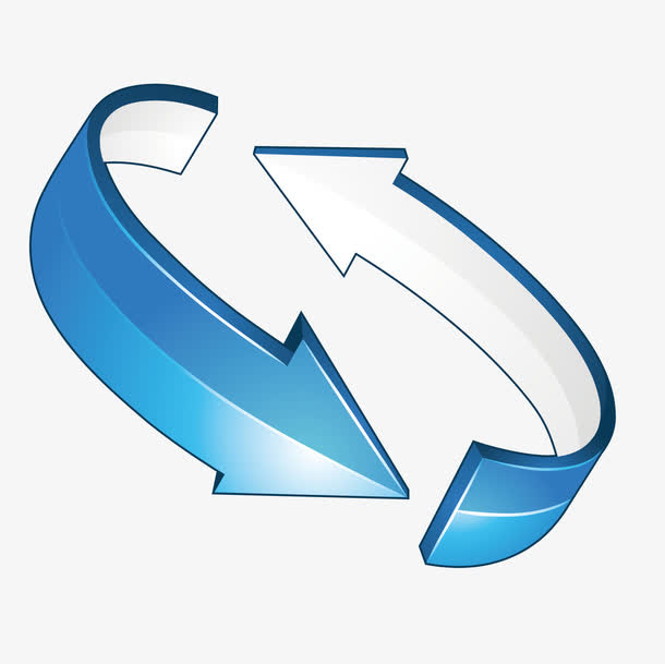 矢量圆形箭头免抠