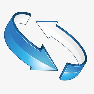 矢量圆形箭头免抠