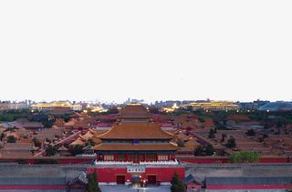 故宫全景实物图免抠