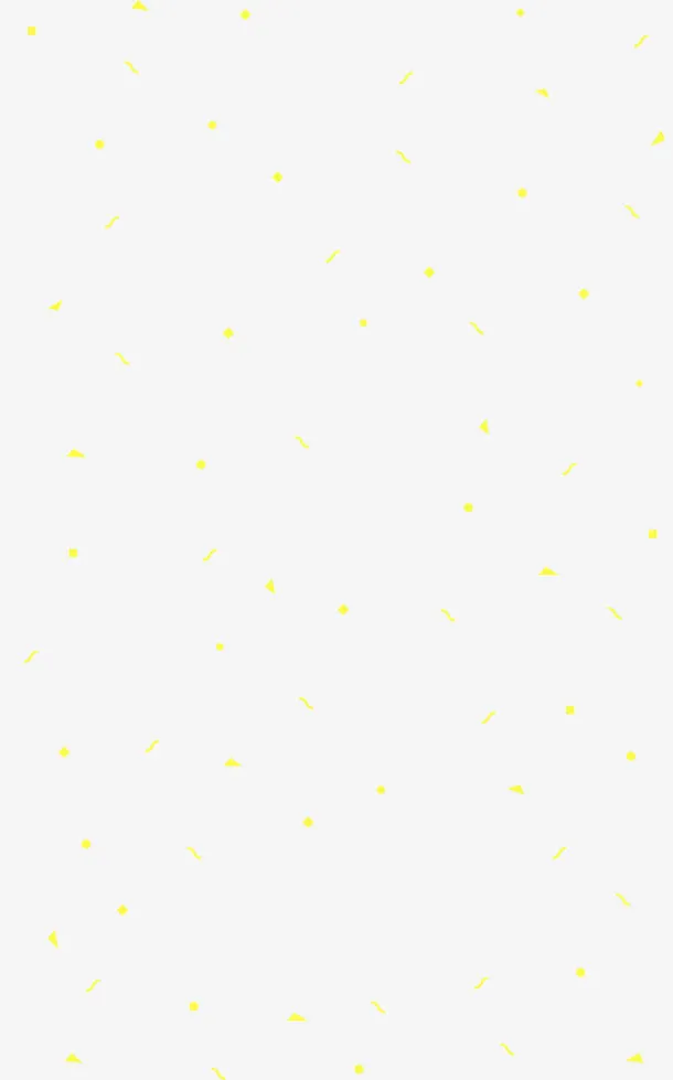 黄色光点底纹免抠