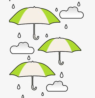 保护伞矢量图免抠