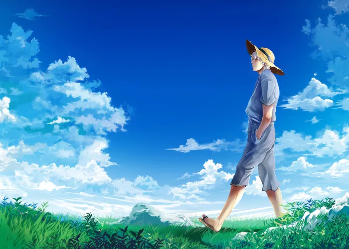 手绘卡通人物插画平面广告高清