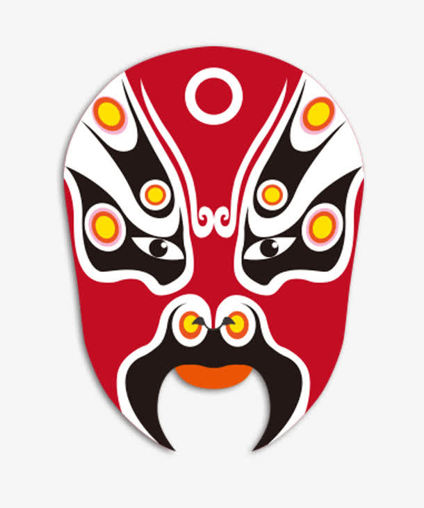 京剧脸谱免抠