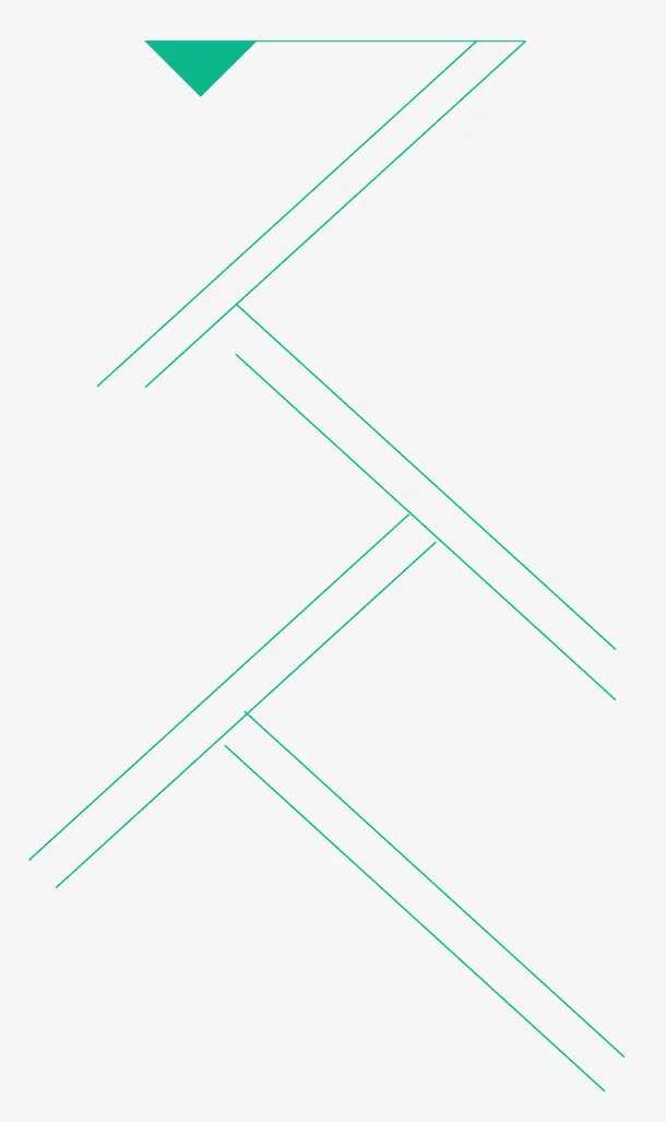 不规则分类线条免抠