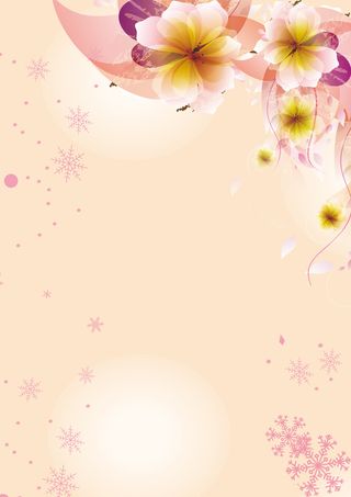 粉色梦幻花瓣秋冬新品海报背景高清