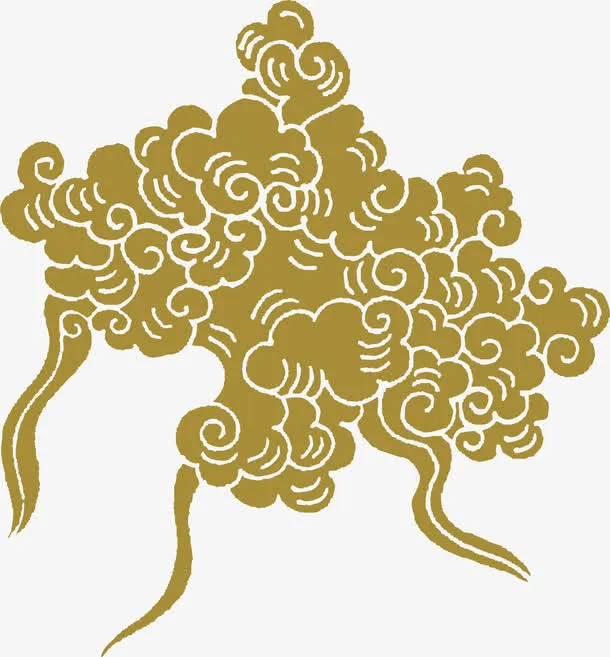 卡通云彩免抠