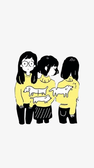 三个好姐妹免抠