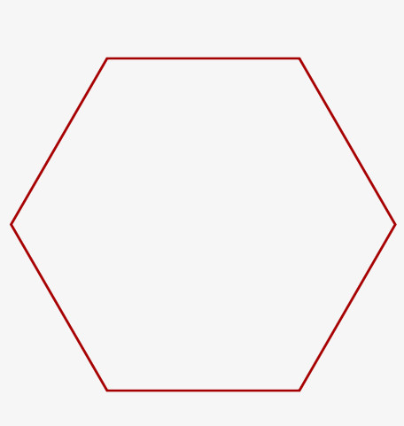 正六边形的图形免抠