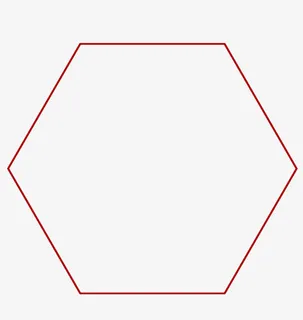 正六边形的图形免抠